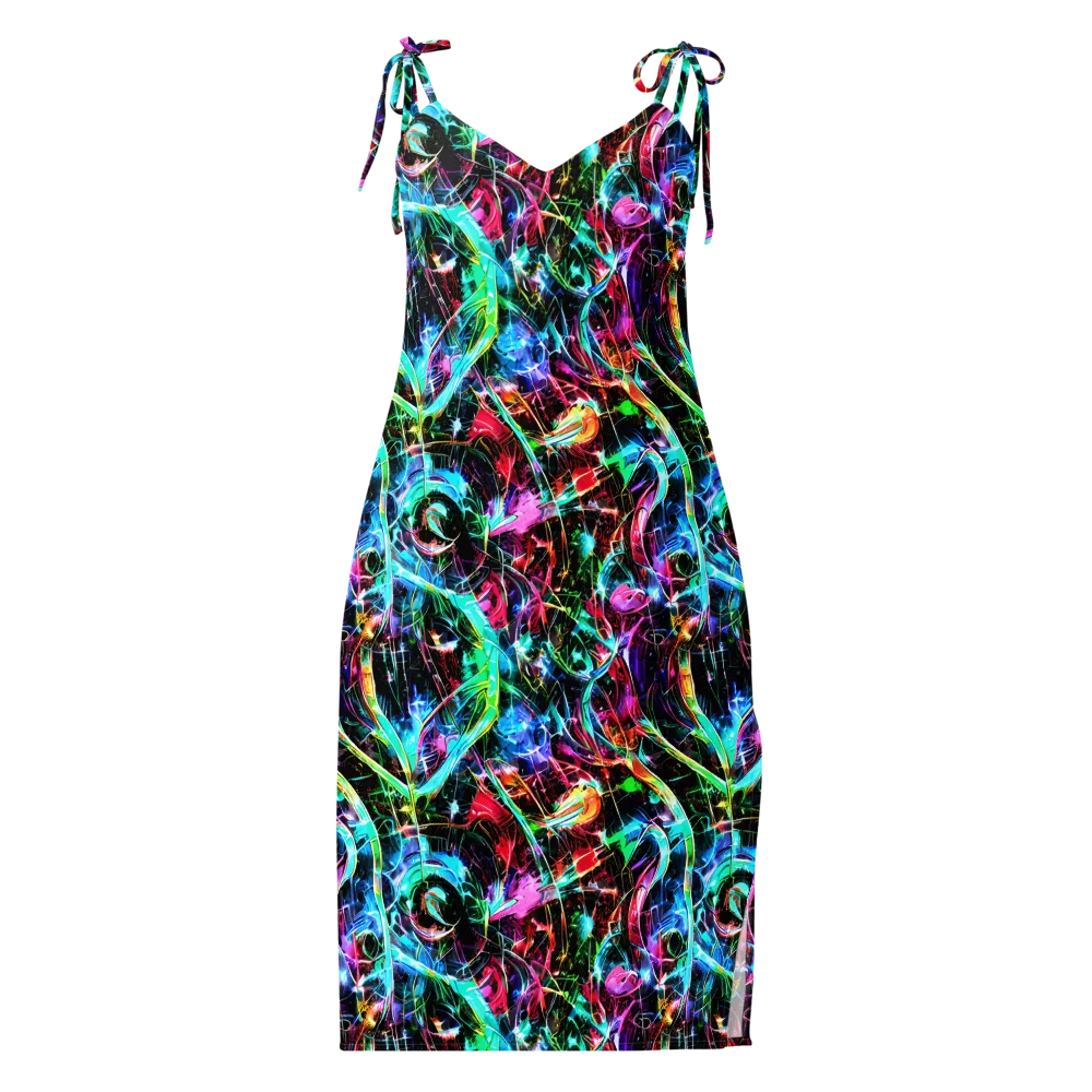 Futuristic Fever on Slip Dress — Front