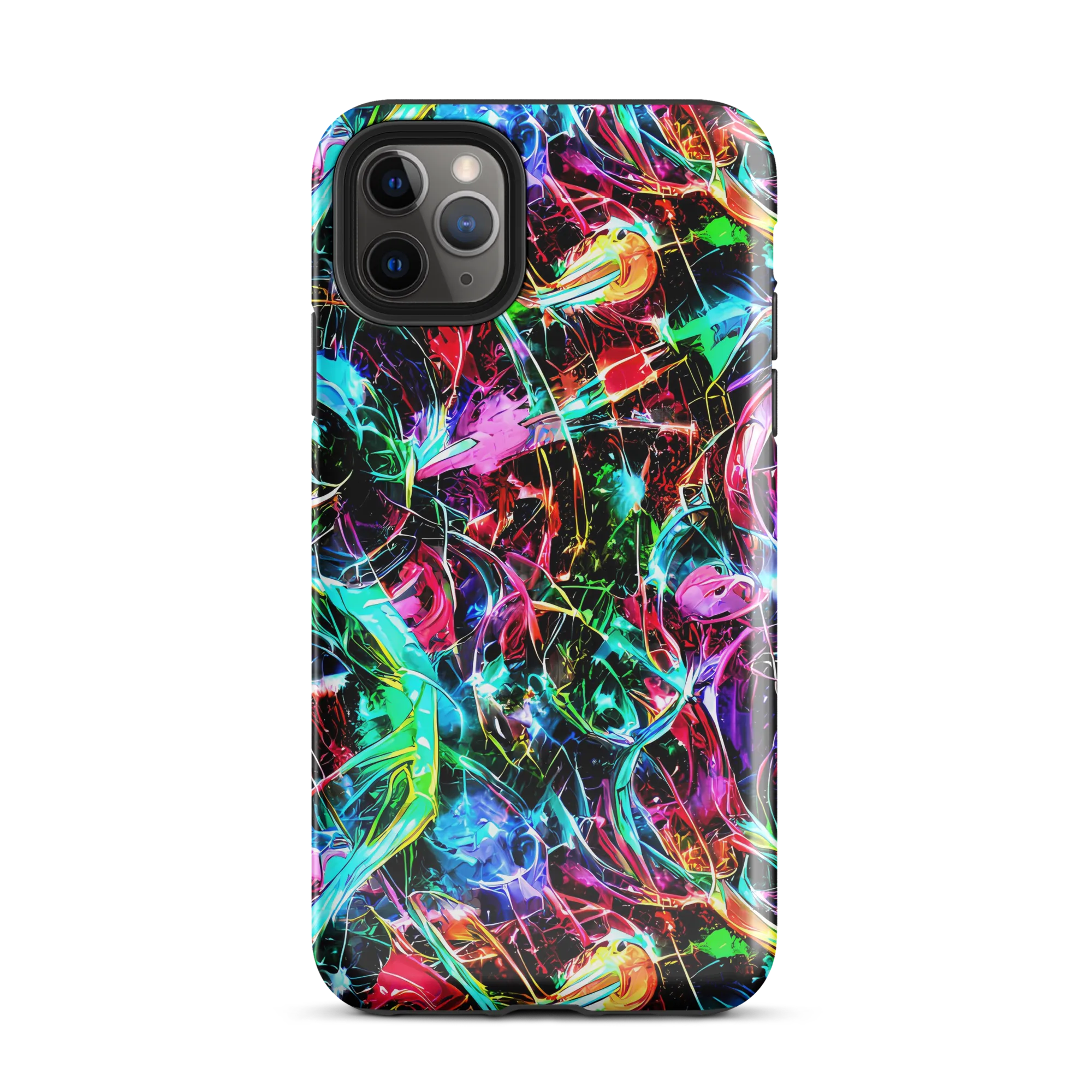 Futuristic Fever on Tough Case for iPhone® — Front