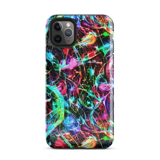 Futuristic Fever on a Tough Case for iPhone®