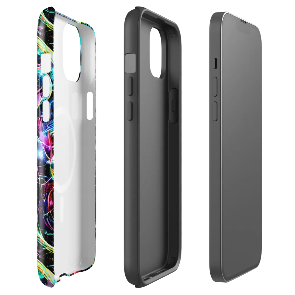 Futuristic Fever on MagSafe Tough Case for iPhone® — Front