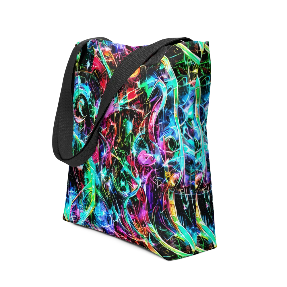 Futuristic Fever on Tote Bag — Front