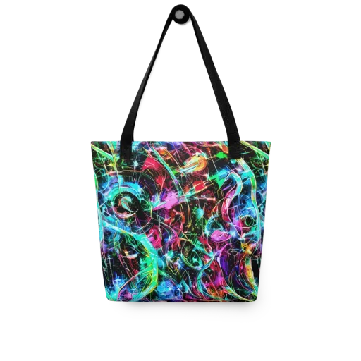 Futuristic Fever on a Tote Bag