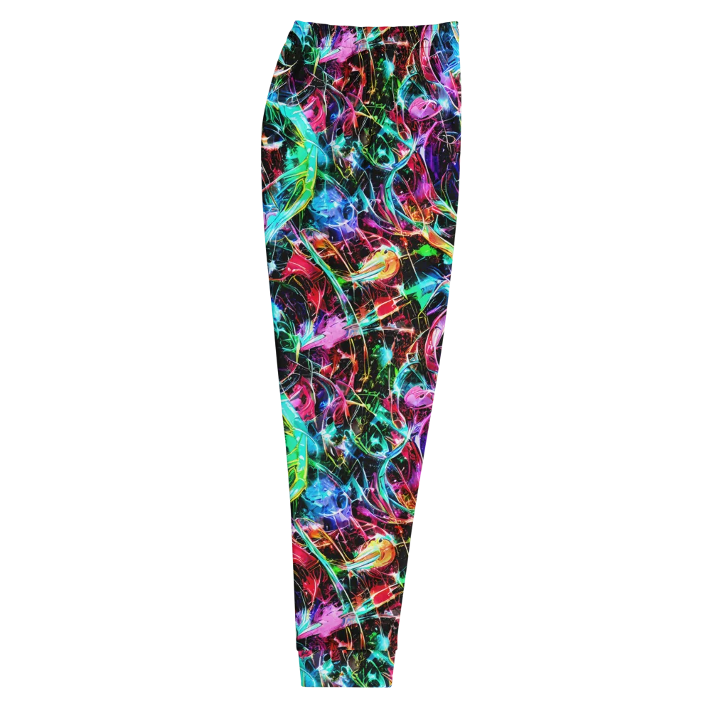 Futuristic Fever on Men's Joggers — Right