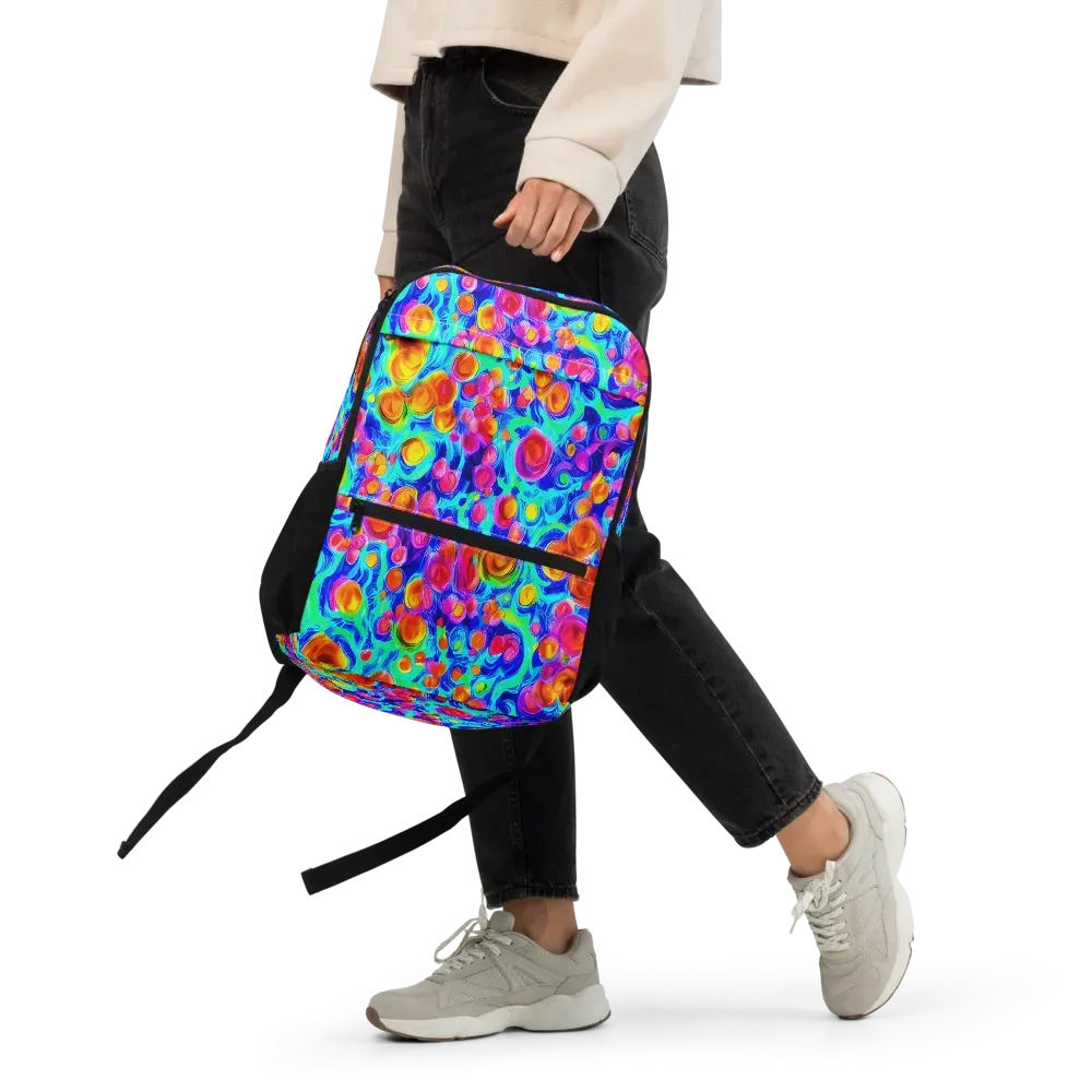 Molten Confetti on Utility Backpack — Front
