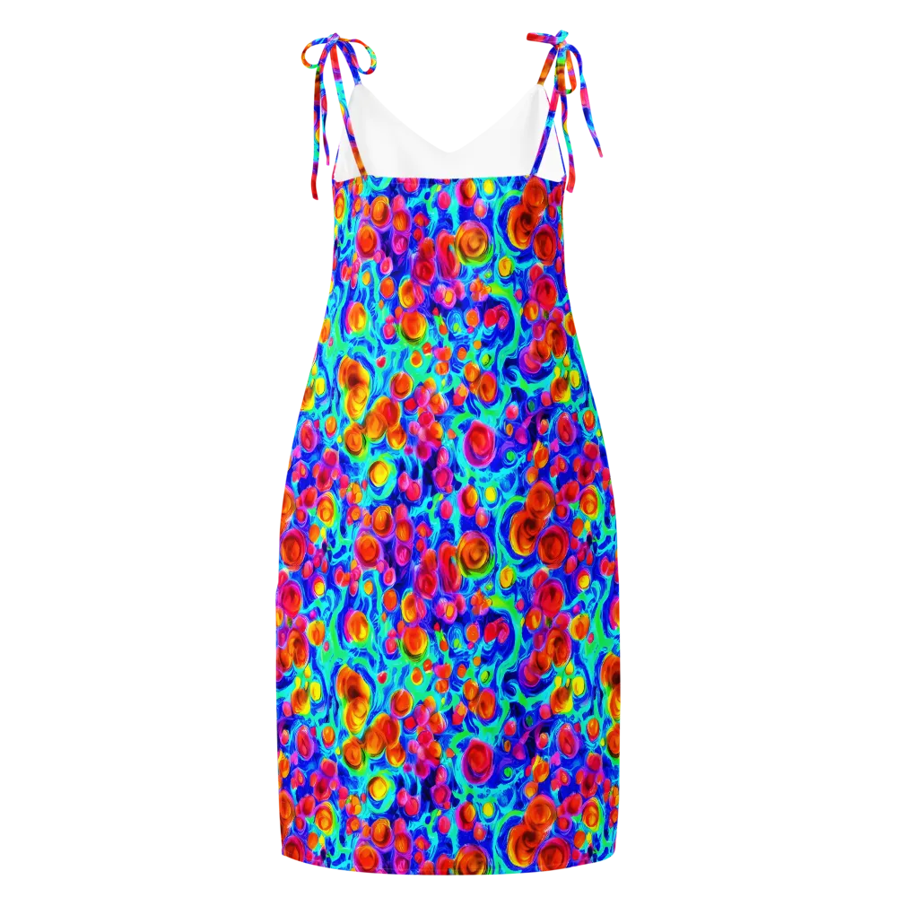 Molten Confetti on Slip Dress — Back
