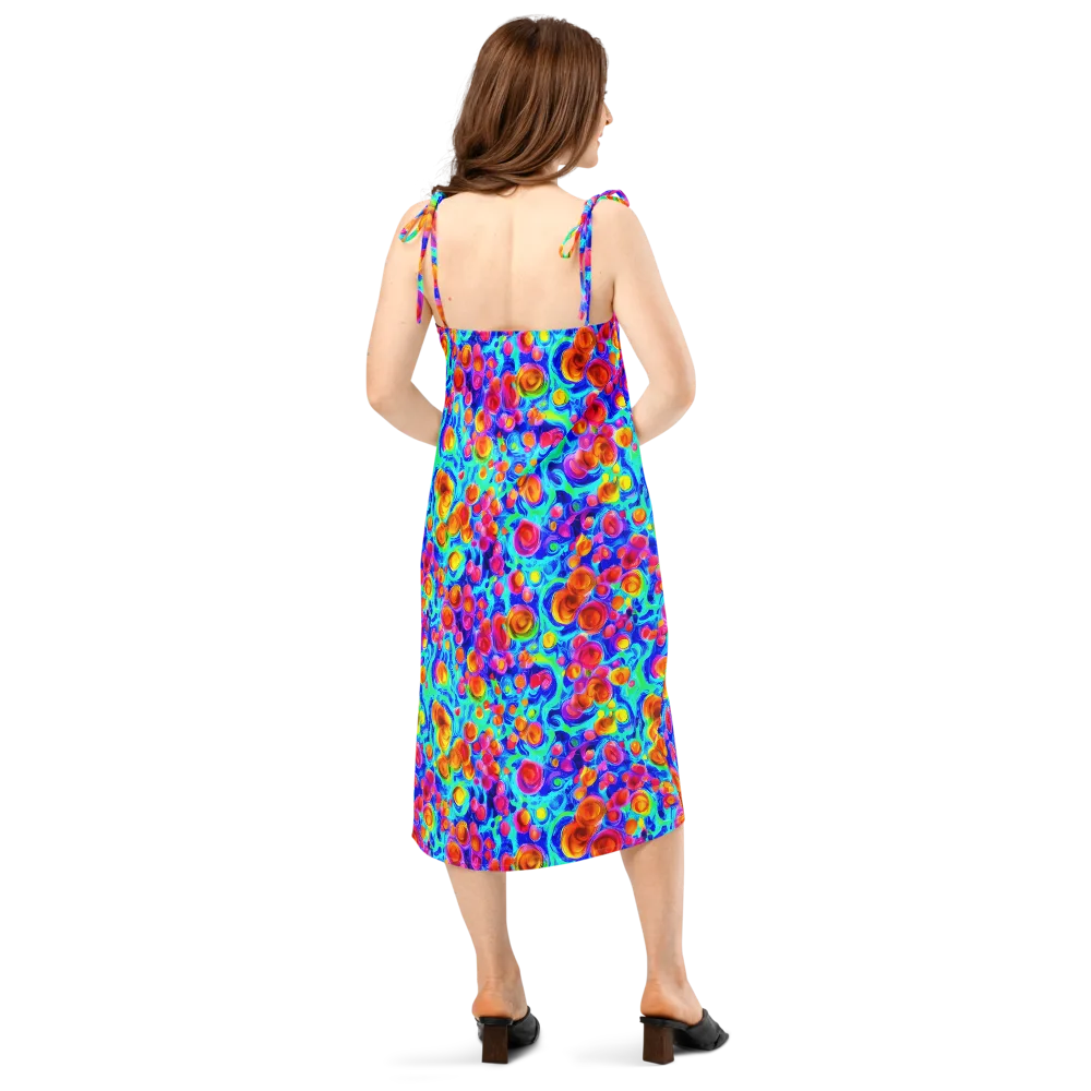Molten Confetti on Slip Dress — Back
