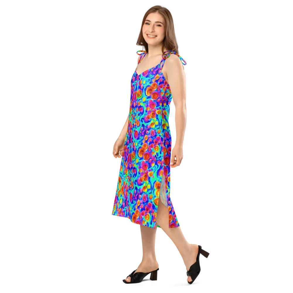 Molten Confetti on Slip Dress — Left Front