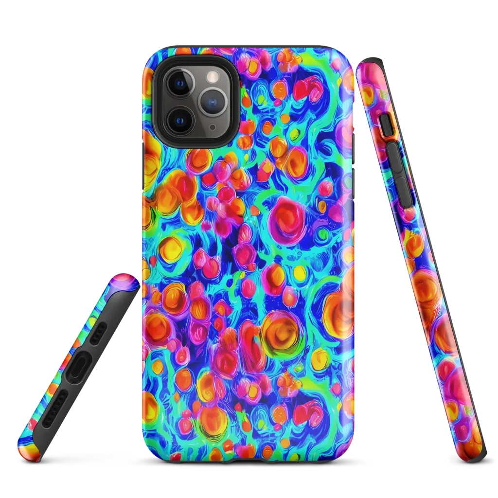 Molten Confetti on Tough Case for iPhone® — Front