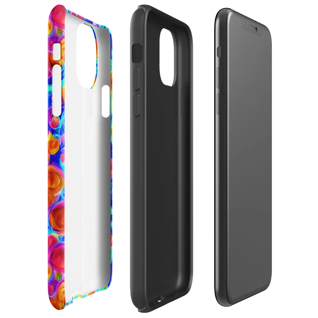Molten Confetti on Tough Case for iPhone® — Right