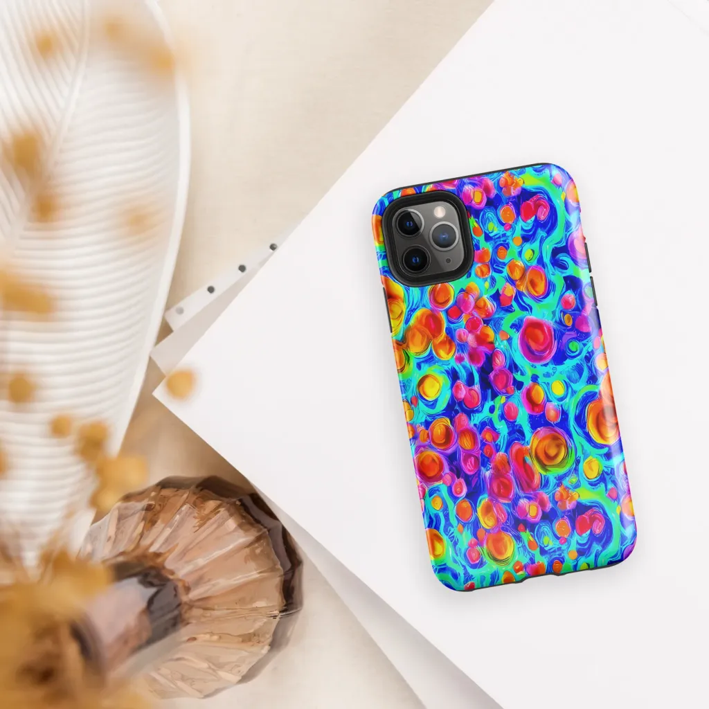 Molten Confetti on Tough Case for iPhone® — Front
