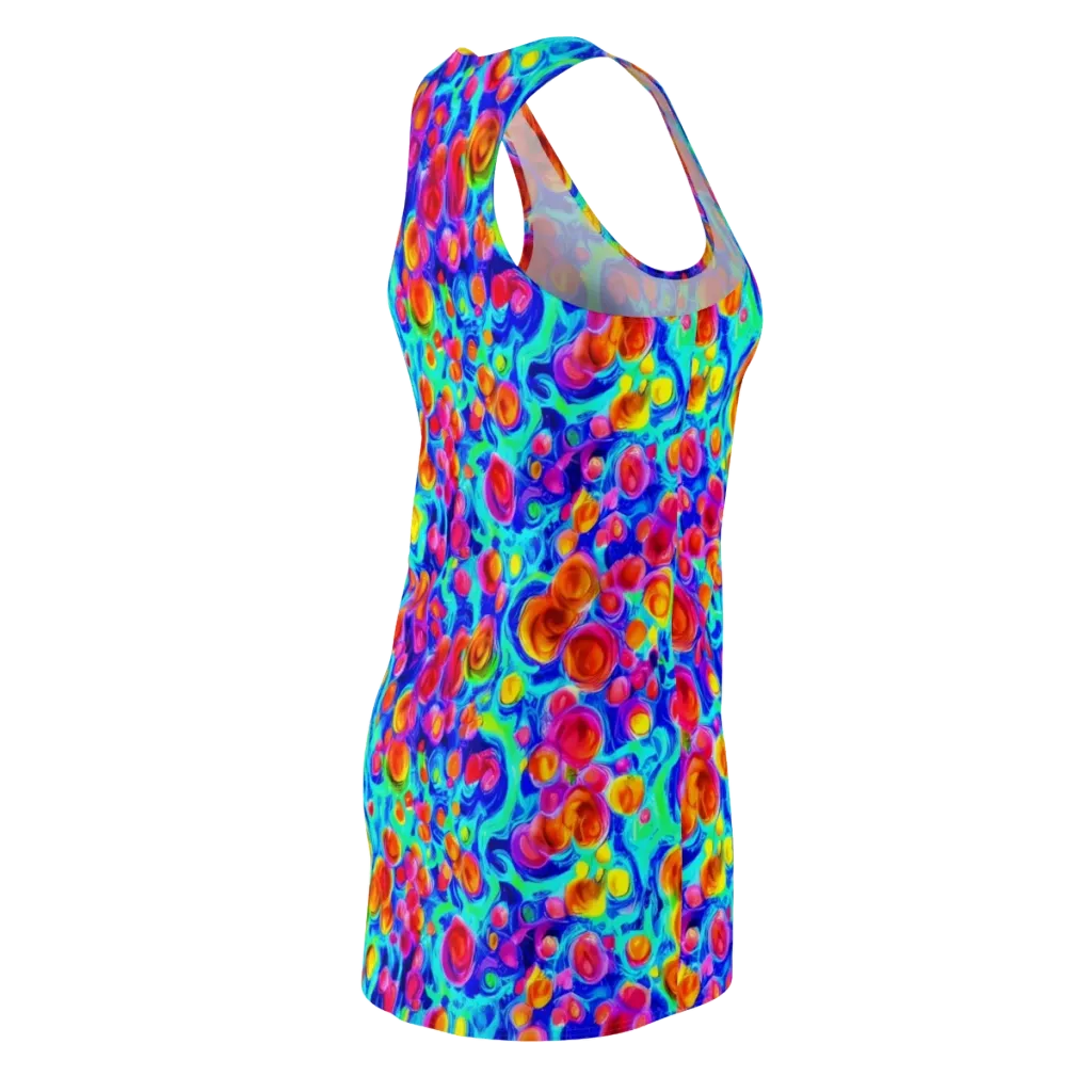 Molten Confetti on Racerback Dress — Back Side