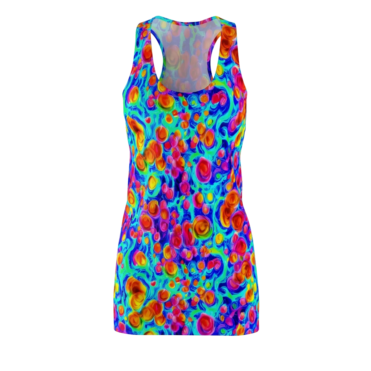 Molten Confetti on Racerback Dress — Front