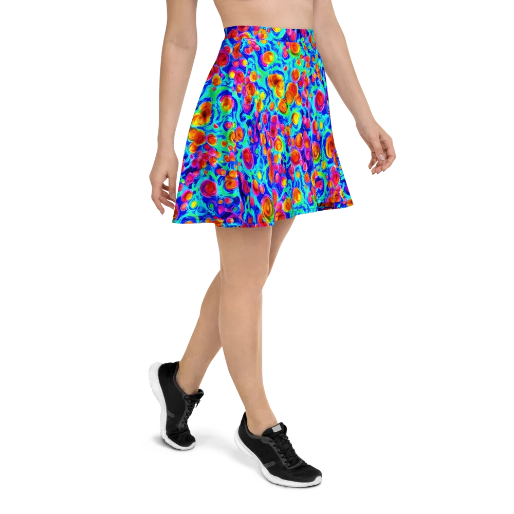 Molten Confetti on Skater Skirt — Right