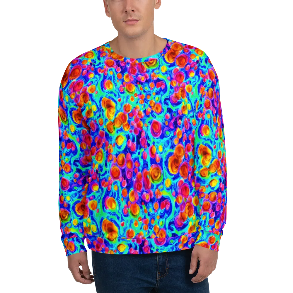 Molten Confetti on Sweatshirt — Front