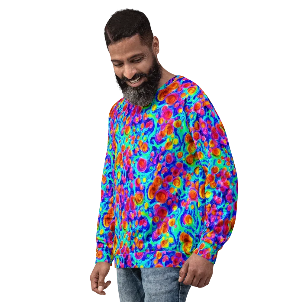 Molten Confetti on Sweatshirt — Left Front