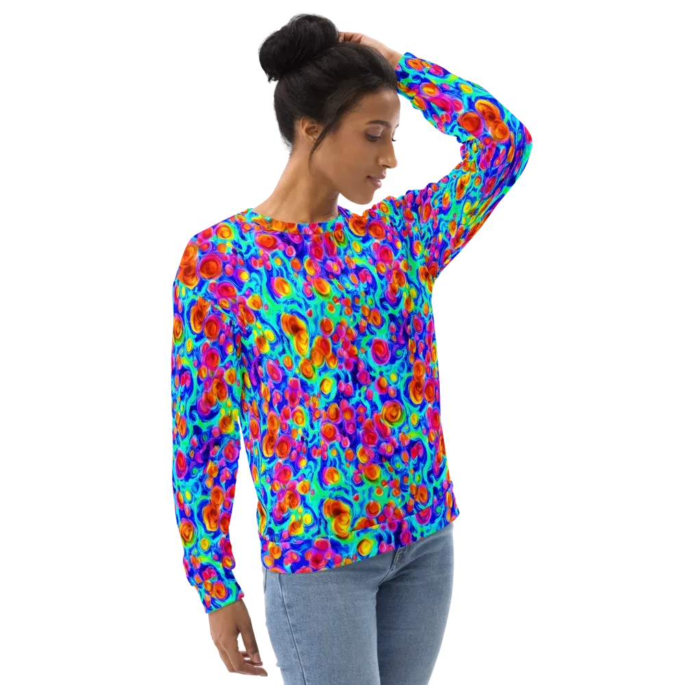 Molten Confetti on Sweatshirt — Right Front