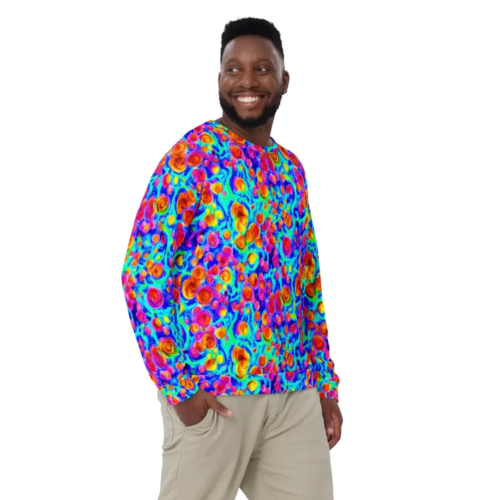 Molten Confetti on Sweatshirt — Front