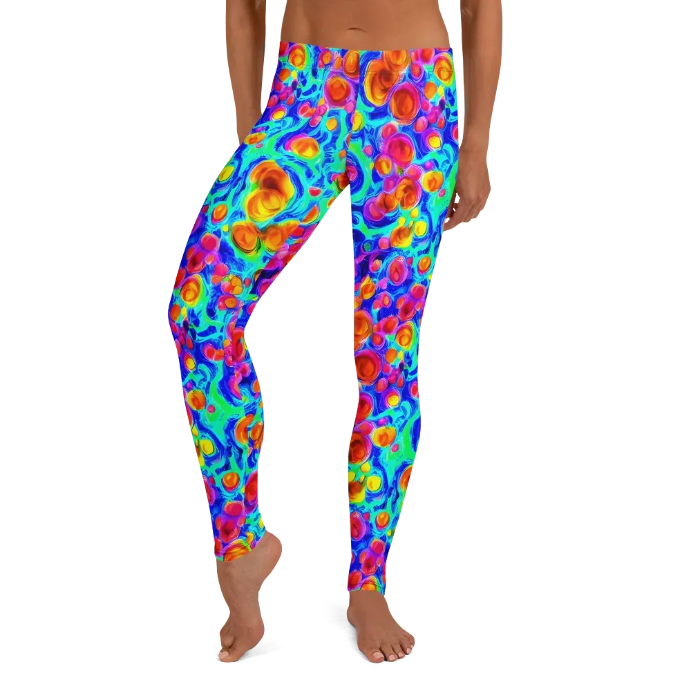 Molten Confetti on Leggings — Front