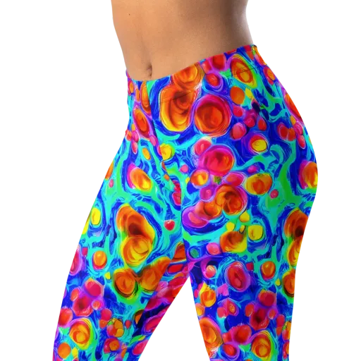 Molten Confetti on a Leggings