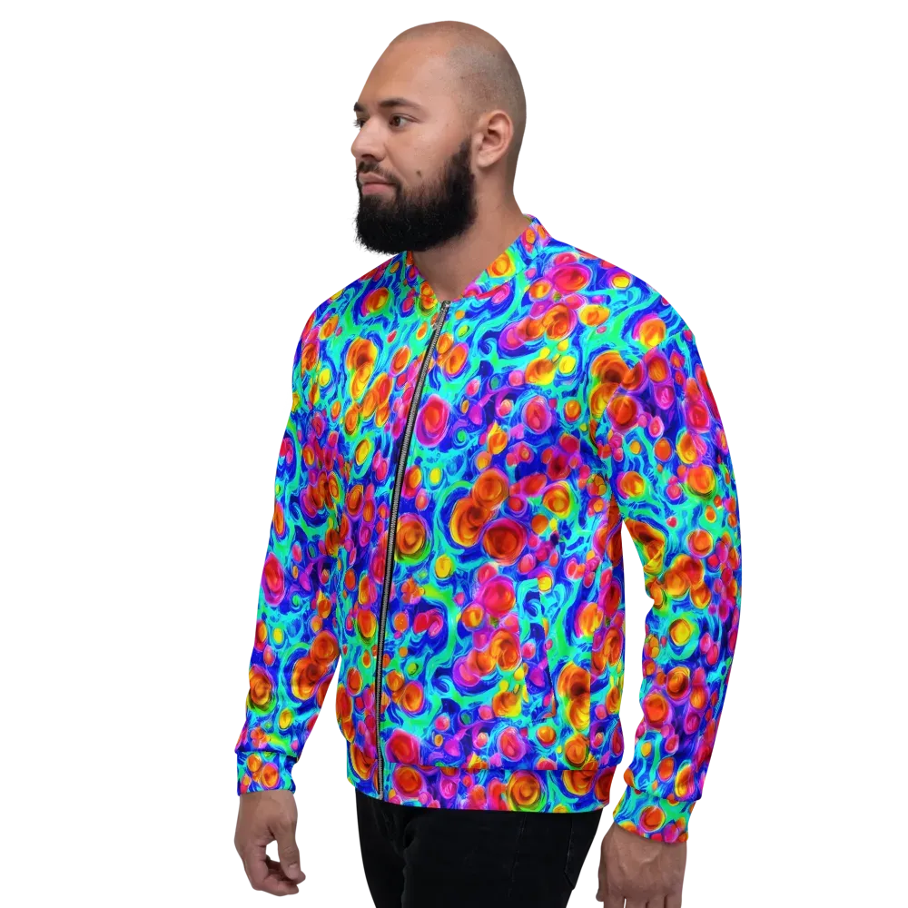 Molten Confetti on Bomber Jacket — Left