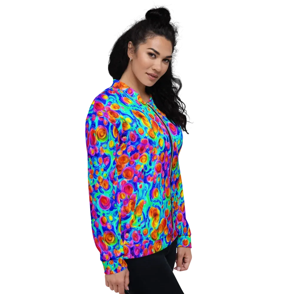 Molten Confetti on Bomber Jacket — Right