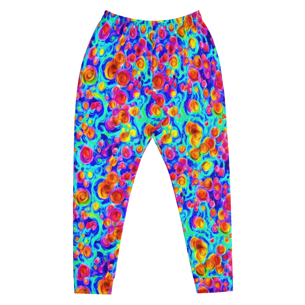 Molten Confetti on Men's Joggers — Front