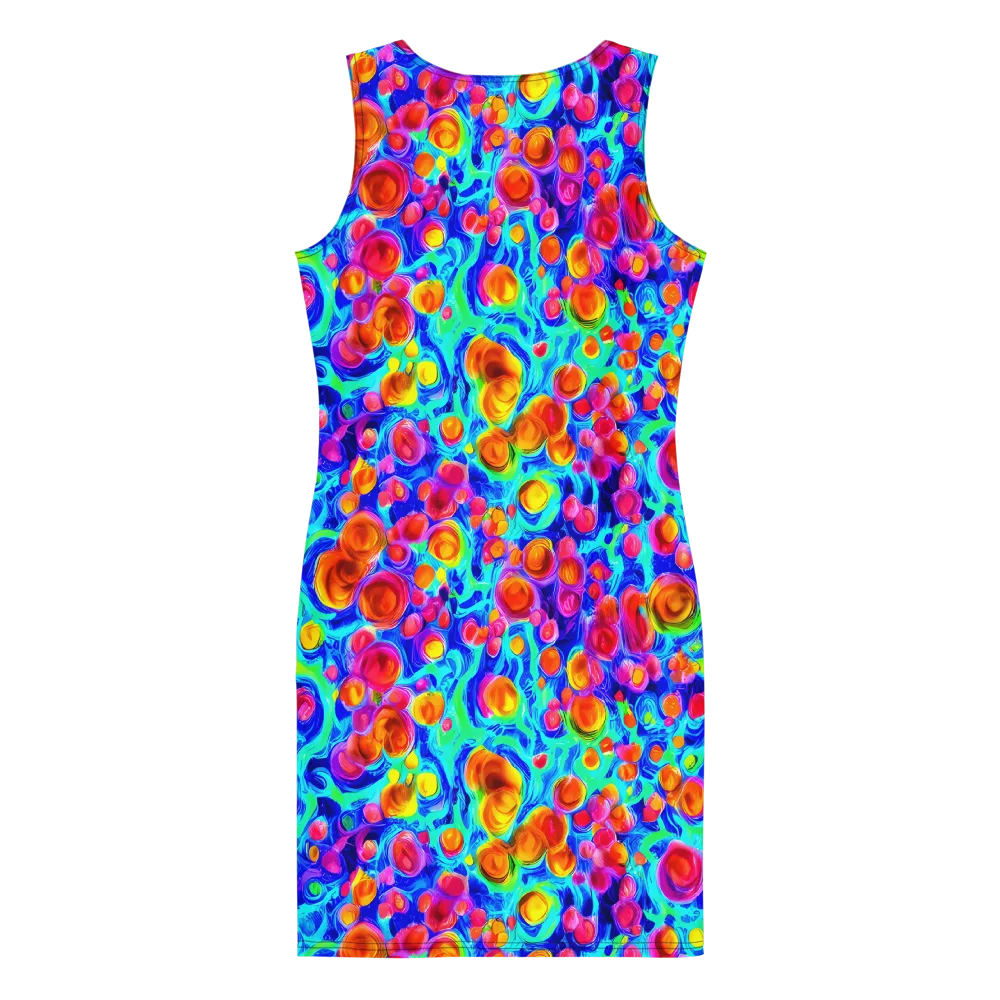 Molten Confetti on Bodycon Dress — Back