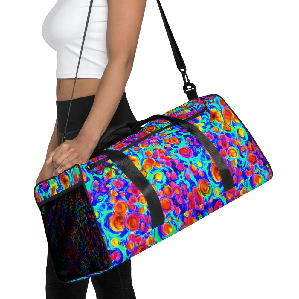 Molten Confetti on Duffle Bag — Front