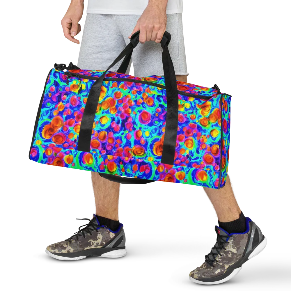 Molten Confetti on Duffle Bag — Front