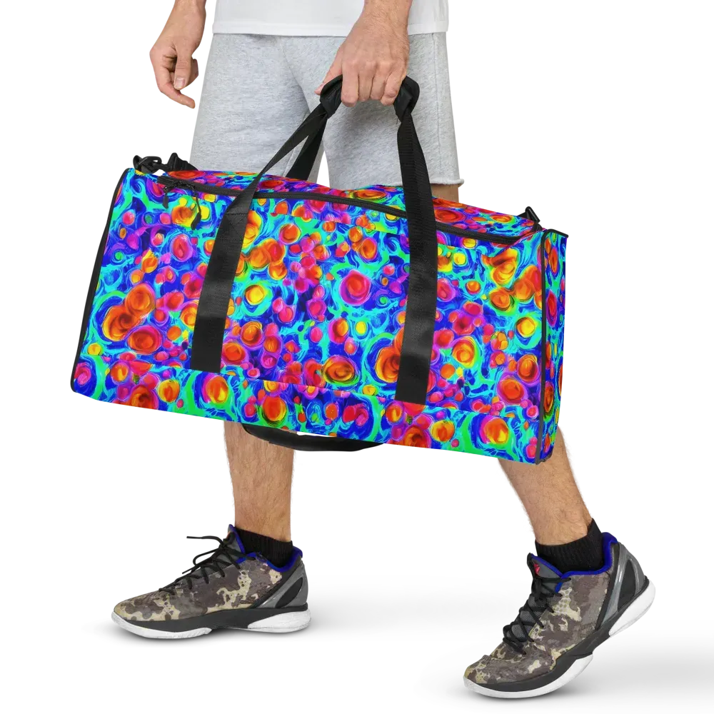 Molten Confetti on Duffle Bag — Front