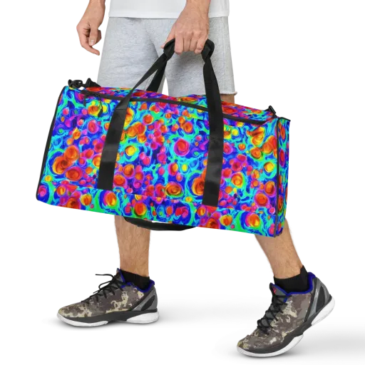 Molten Confetti on a Duffle Bag