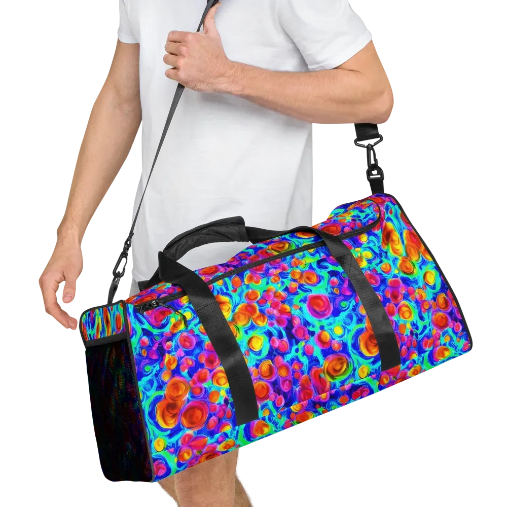 Molten Confetti on Duffle Bag — Right Front