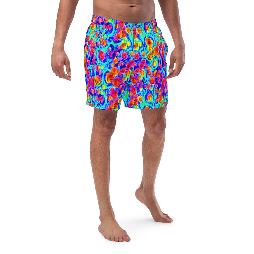 Molten Confetti on Swim Trunks — Front