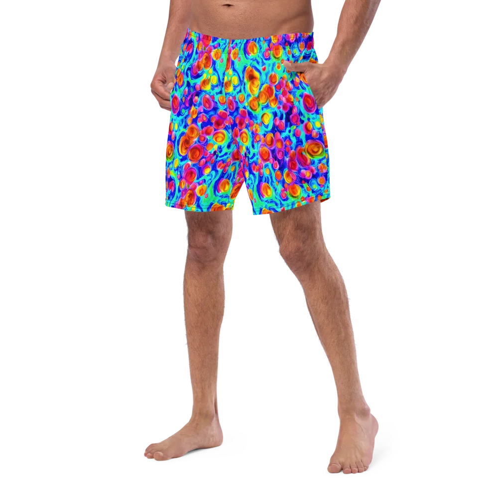 Molten Confetti on Swim Trunks — Left Front
