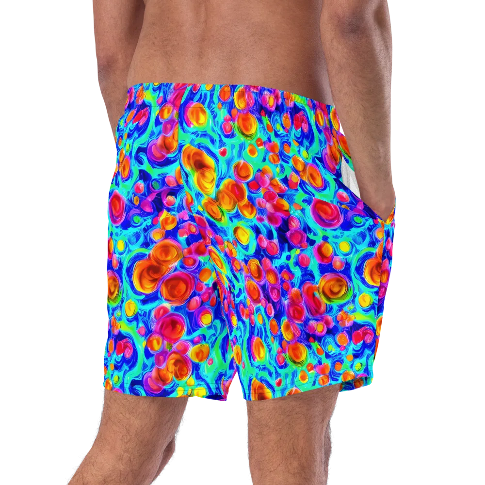 Molten Confetti on Swim Trunks — Right Back
