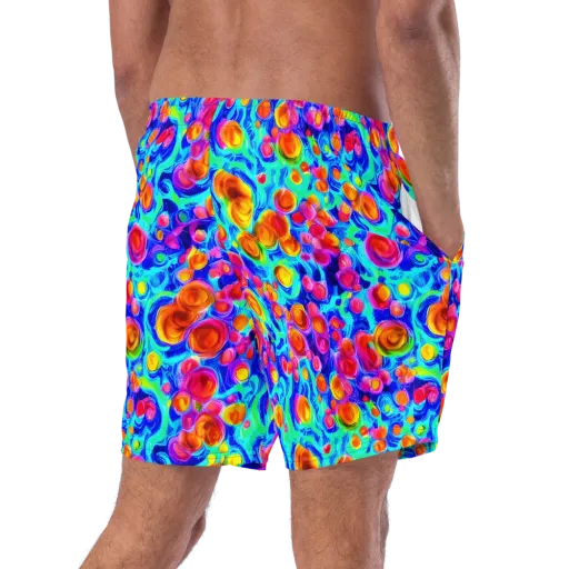 Molten Confetti on a Swim Trunks