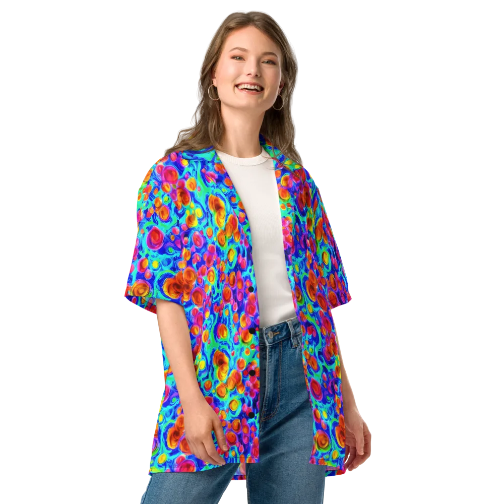 Molten Confetti on Button Shirt — Front