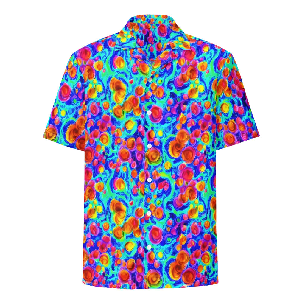 Molten Confetti on Button Shirt — Front
