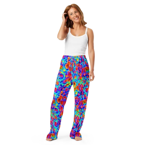 Molten Confetti on a Women's Pajama Pants