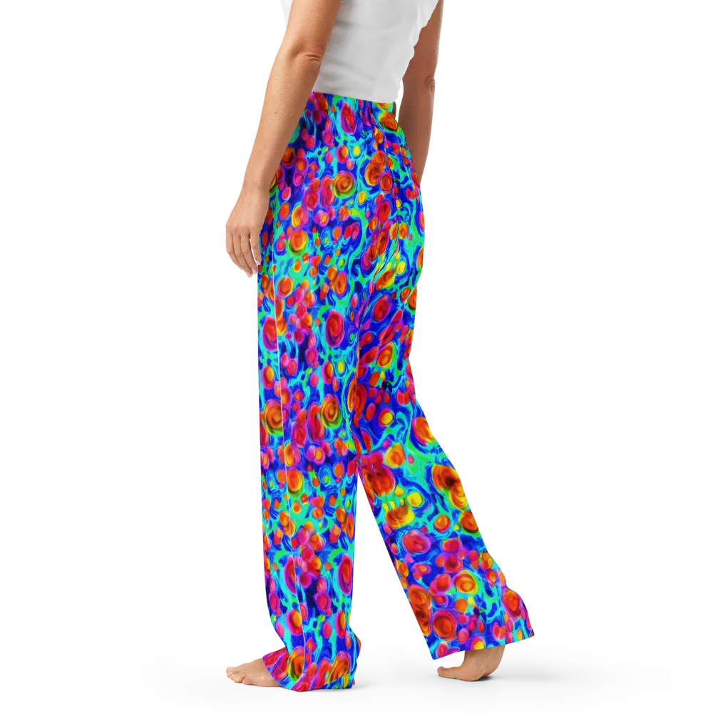 Molten Confetti on Women's Pajama Pants — Left