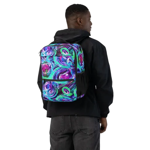 Digital Tidal Wave on a Utility Backpack
