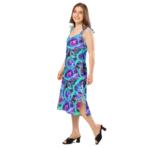Digital Tidal Wave on a Slip Dress