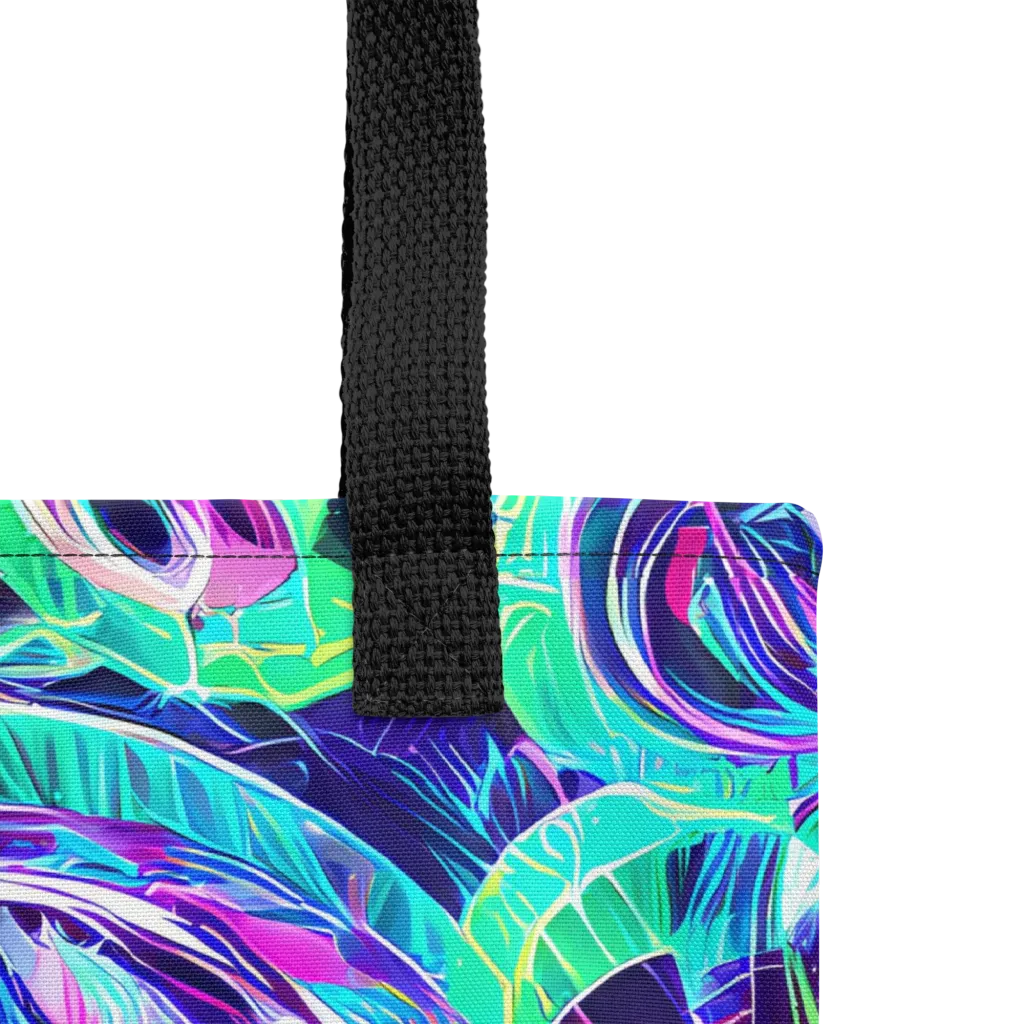 Digital Tidal Wave on Tote Bag — Product details