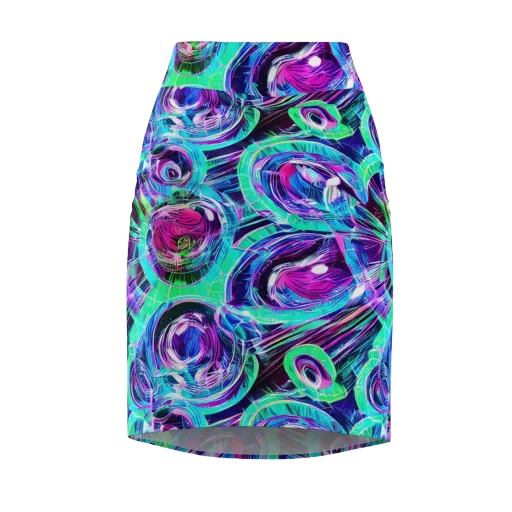 Digital Tidal Wave on a Pencil Skirt