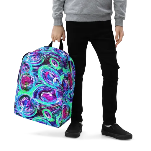 Digital Tidal Wave on a Minimalist Backpack
