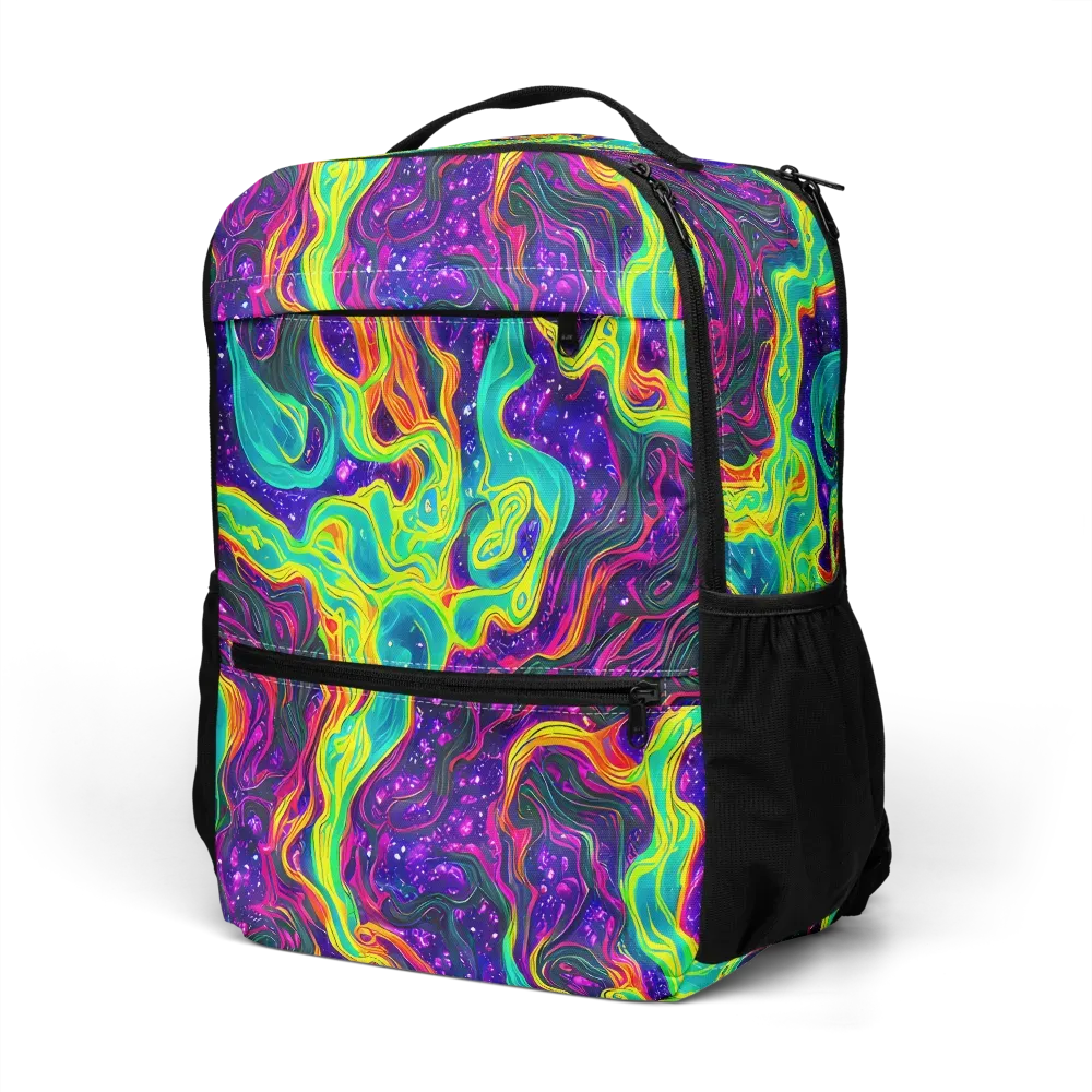 Infinite Ink on Utility Backpack — Left Front