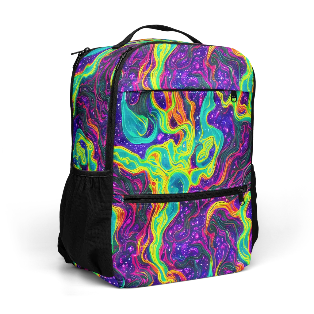 Infinite Ink on Utility Backpack — Right Front