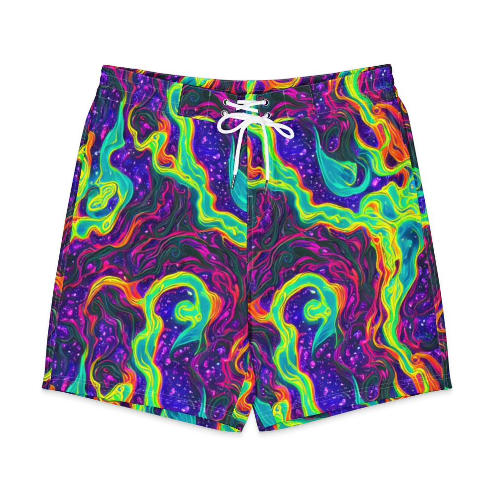 Infinite Ink on Men's Board Shorts — Front