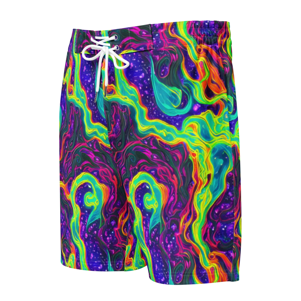 Infinite Ink on Men's Board Shorts — Front
