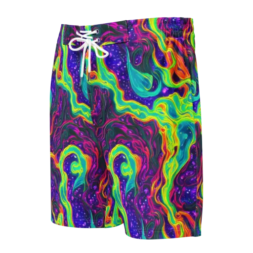 Infinite Ink on a Men's Board Shorts